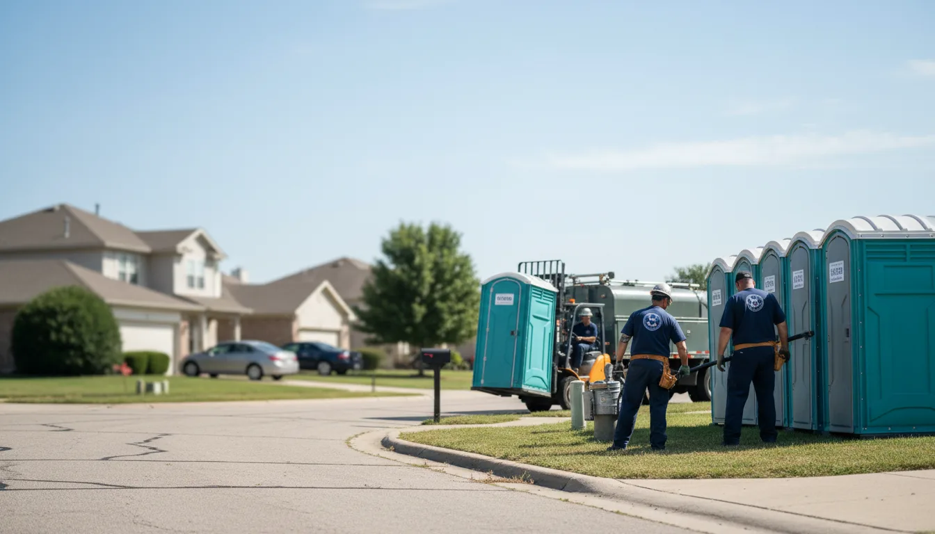 Porta Potty Rental in Mayflower, AR near me